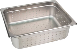 Steam Pan - Perforated - 1/2 Size x 4