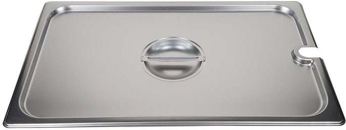 Steam Pan - SS 25GA - 1/1 - Cover Notched