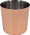 PK - 84363 - 13.5oz French Fry Cup - SS - Hammered Copper Finish w/Handle