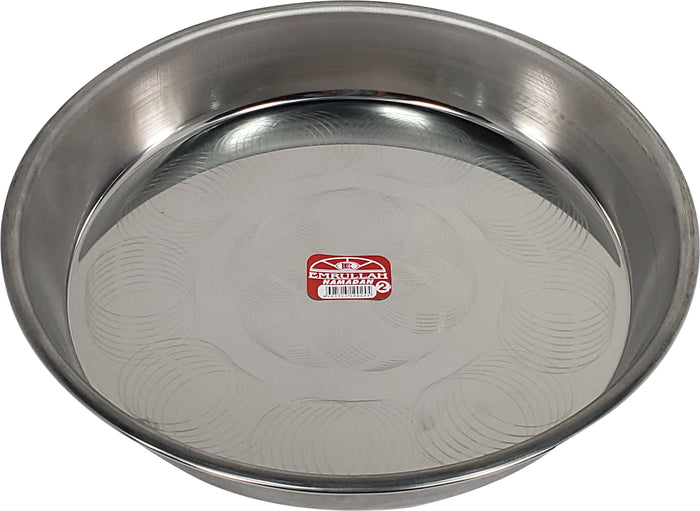 XC - Plateau de service en inox - 26cm x 4cm