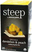 Steep - Tea Bags - Organic - Dandelion & Peach