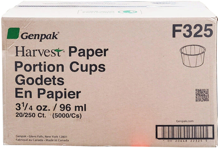 Genpak - Portion Cups - Paper - 3.25 oz - F325