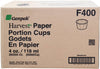 Genpak - Portion Cups - Paper - 4 oz - F400