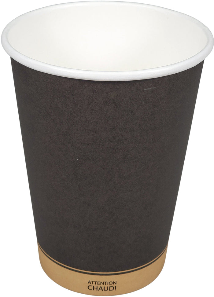 Morning Dew - 32 oz Paper Soup Container - Ebony Print - 32SCE