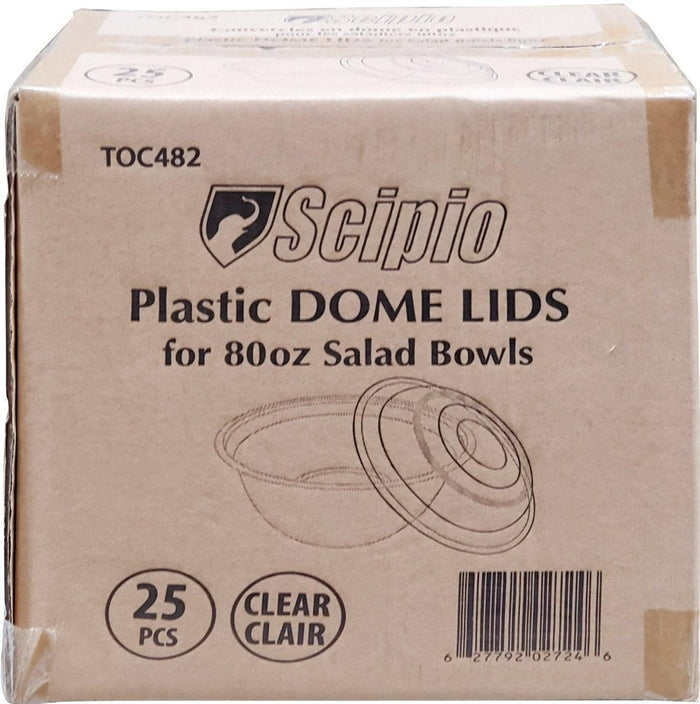 Value+ - Clear Dome Lid for 80oz Salad Bowls - L-SRZ80