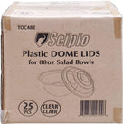 Value+ - Clear Dome Lid for 80oz Salad Bowls - L-SRZ80