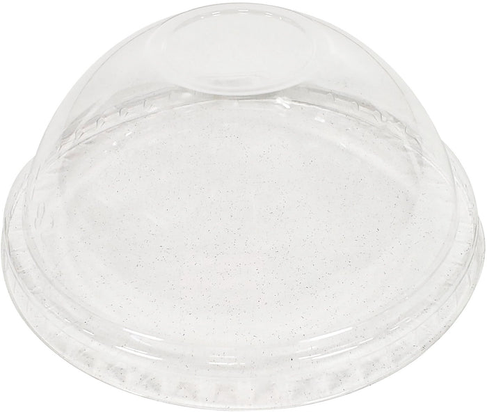 CLR - Arrow/AP-L-6/8/Dispose - Dome Lid No Hole For 6oz-8oz Ice Cream/Dessert Cup