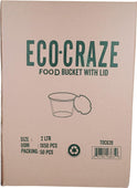Eco-Craze - 2 Litre Bucket with Paper Lid