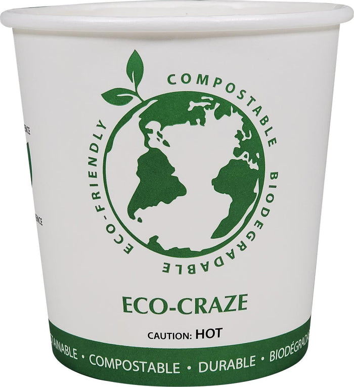 Eco-Craze - PLA 24oz Soup Paper Cup