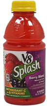 V8 Splash - Vegetable Juice - Berry Blend - Bottles