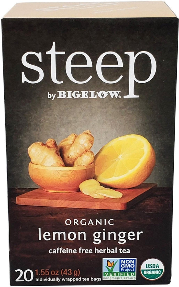 Steep - Tea Bags - Organic - Lemon Ginger