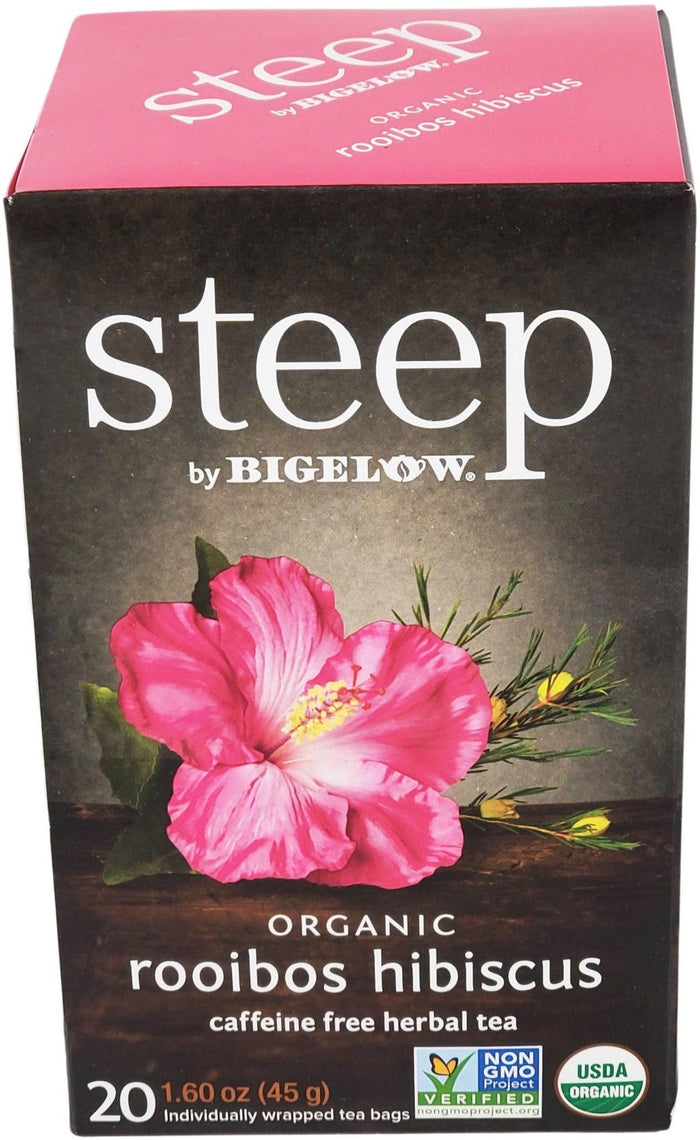 Steep - Tea Bags - Organic - Rooibos Hibiscus