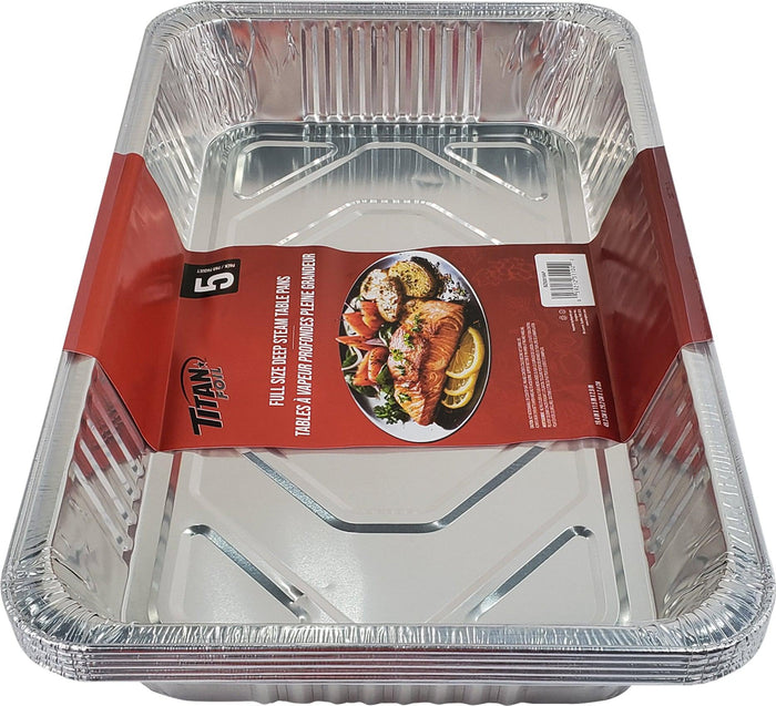 Karat Half Size Standard Aluminum Foil Deep Steam Table Pans