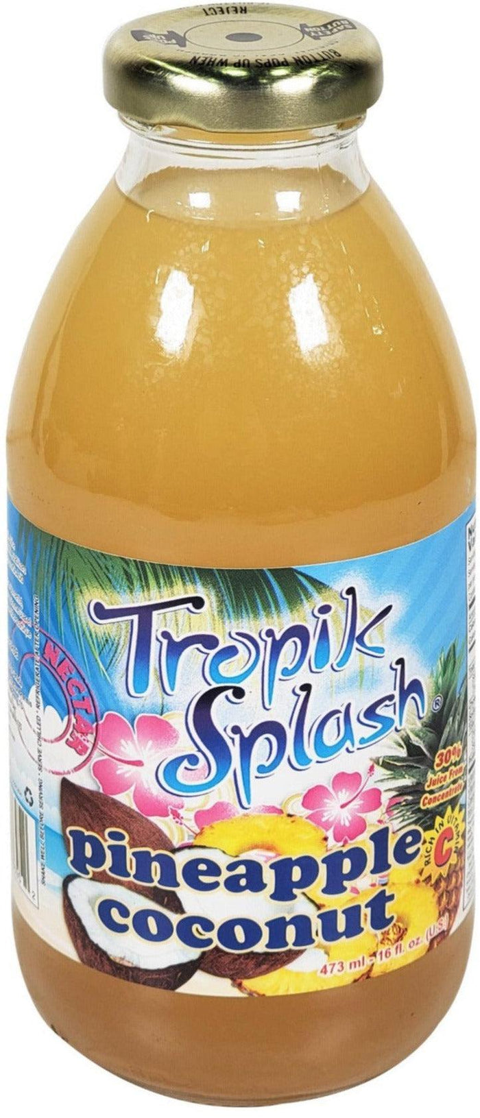 Tropik Splash - Juice - Pineapple Coconut - Bottles