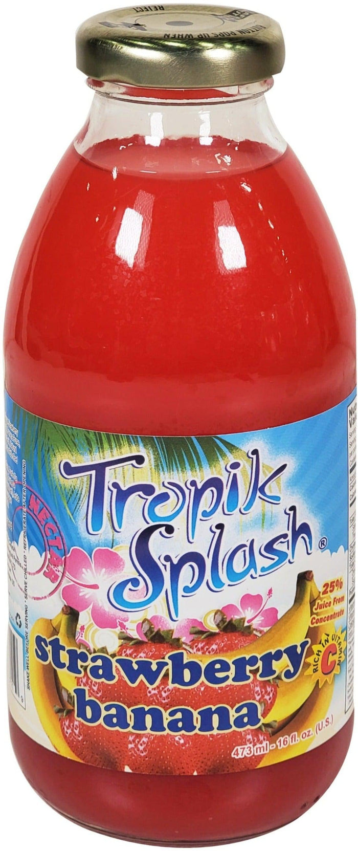 Tropik Splash - Juice - Strawberry Banana Nectar - Bottles