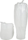 Value+ Translucent Plastic Deli Containers with Lids - 32oz