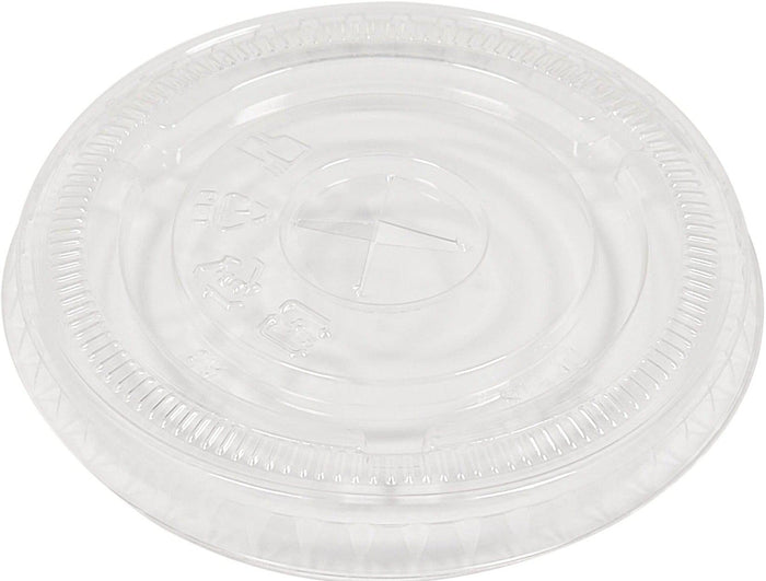 CLR - Value+ - Flat Lid For 9oz, 10oz cup - 78mm