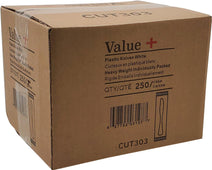 Value+ - White Knives - Heavy Duty Ind. Wrapped