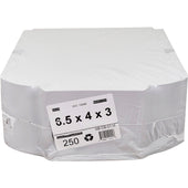 White Cake Boxes - 6 ½x4½x3½