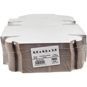 White Cake Boxes - 6½x6½x3½