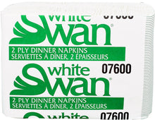 White Swan - Dinner Napkins - 2 Ply - 07600