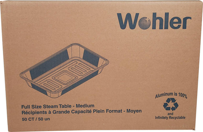 XE - Wohler - Full Size - Medium - Aluminum Tray