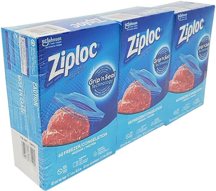XC - Ziploc - Medium Freezer Bag