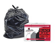 Spartano - Garbage Bags - Ex-Strong - Black - 26