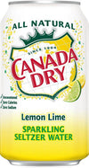 VSO - Canada Dry - Soda Club - Citron/Lime - Boîtes